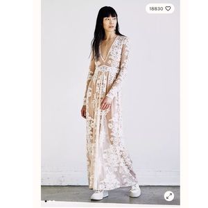 For Love & Lemons Temecula Maxi Dress
